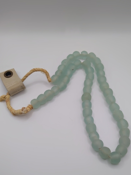 Anthropologie Jewelry - Anthropologie Seafoam Green Sea Glass Beaded Necklace